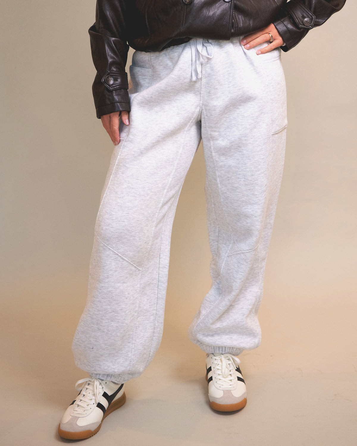 Fleeced Terry Flow Jogger