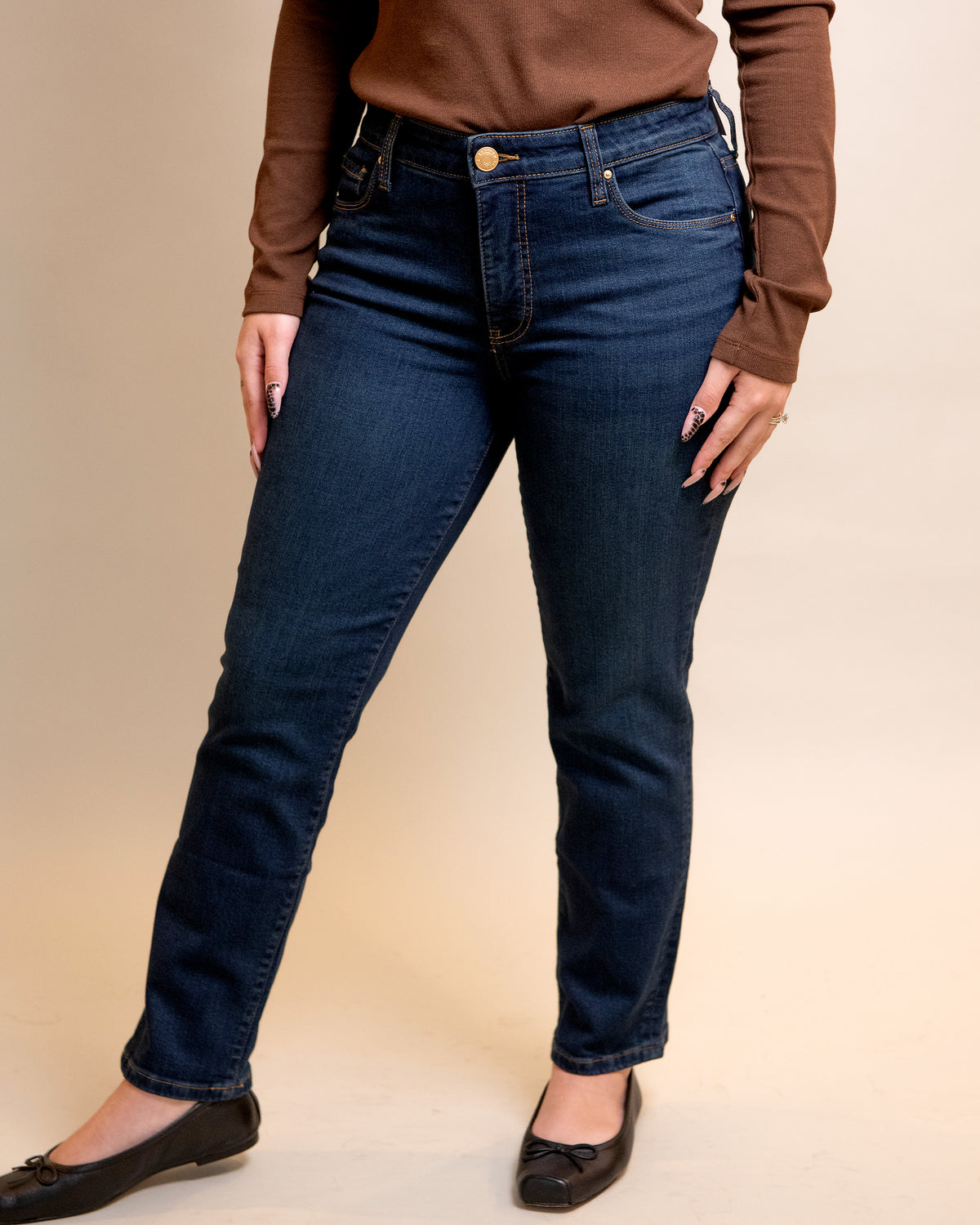 Reese Ankle Straight Denim