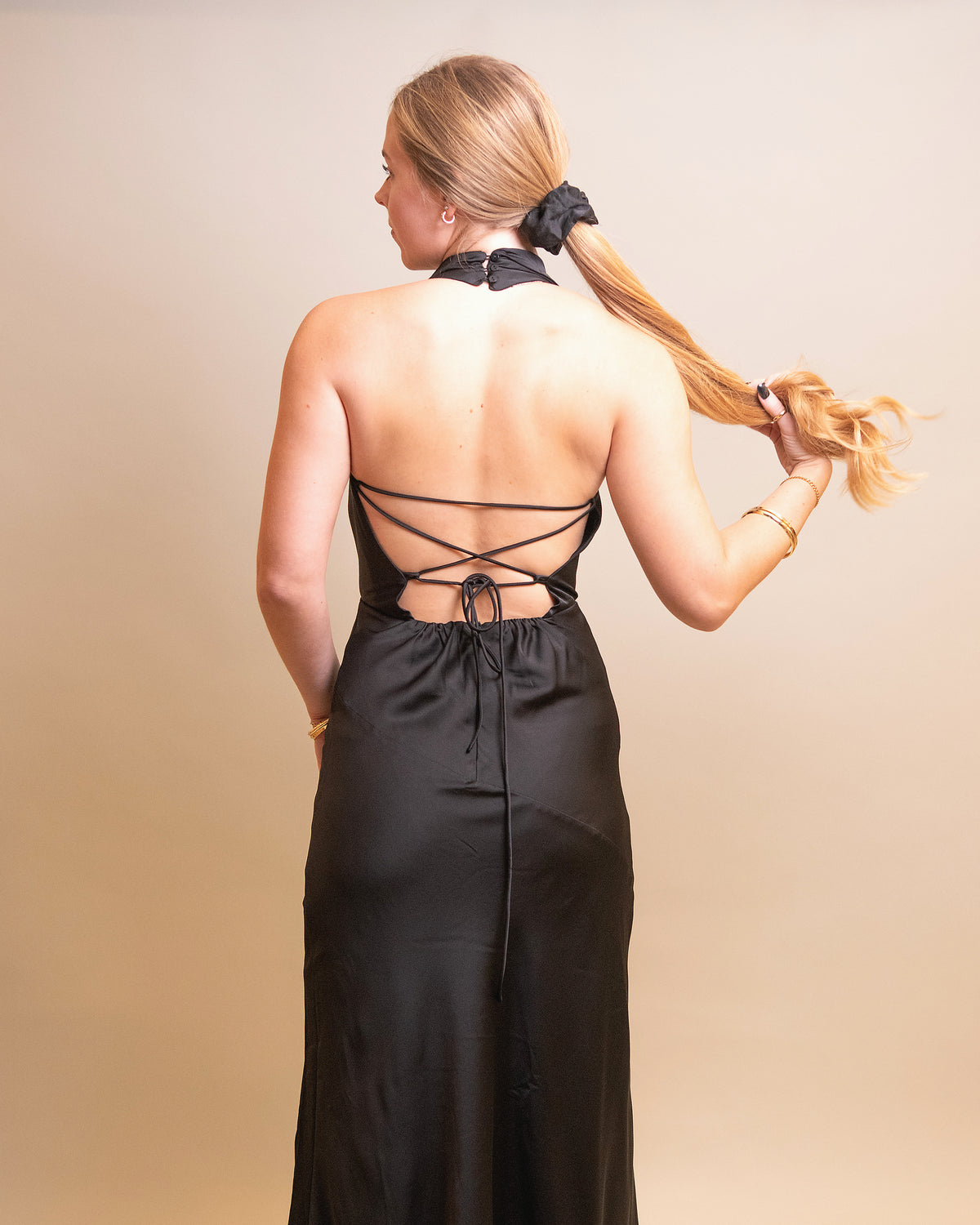 Emmeline Satin Dress