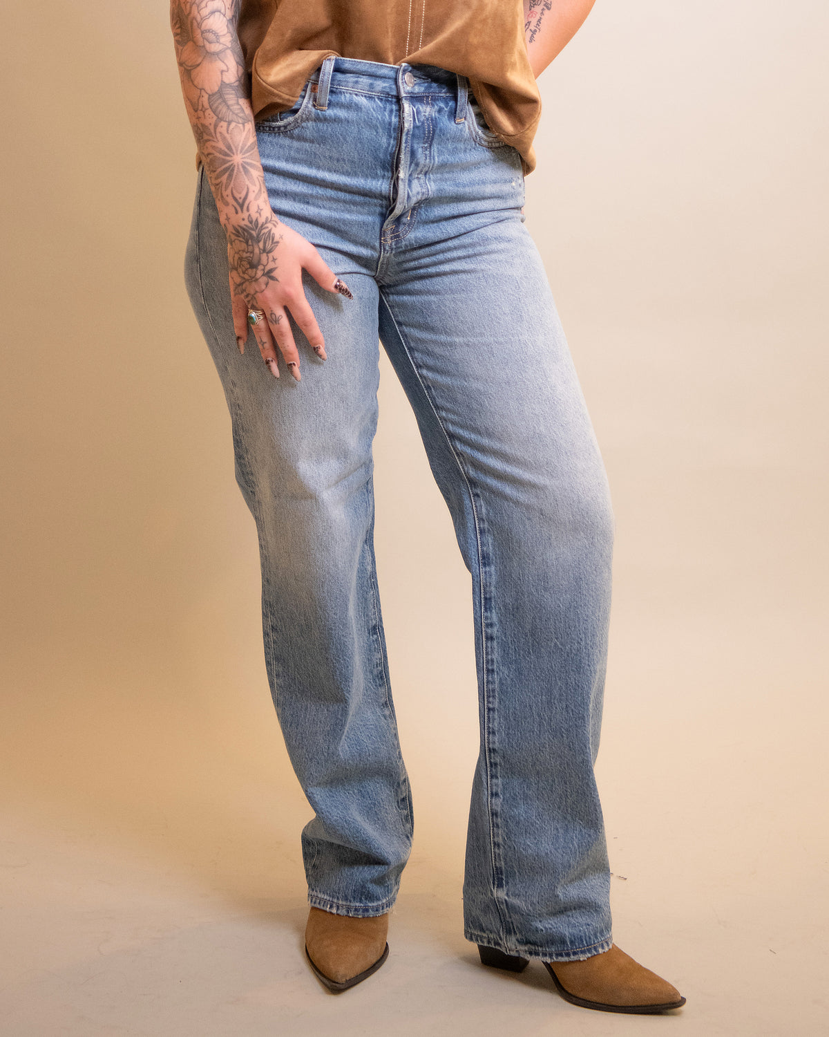 Cassie Straight Leg Denim