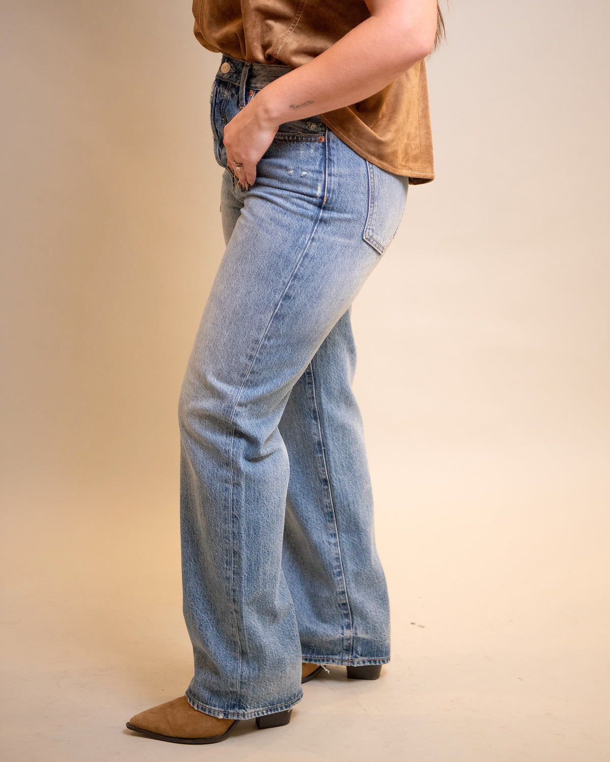 Cassie Straight Leg Denim