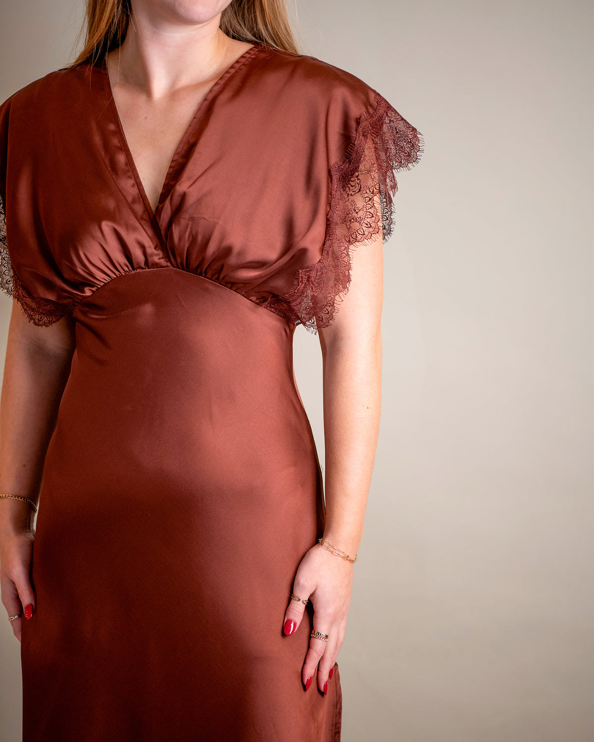 Drew Satin Dress