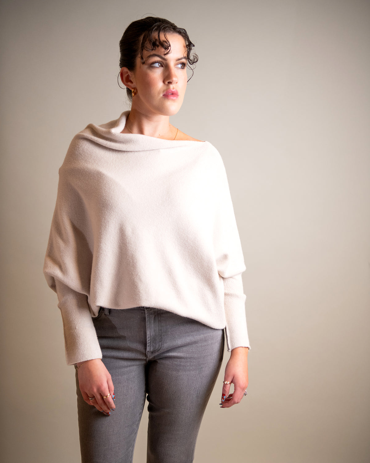 Marcie Asymmetrical Sweater
