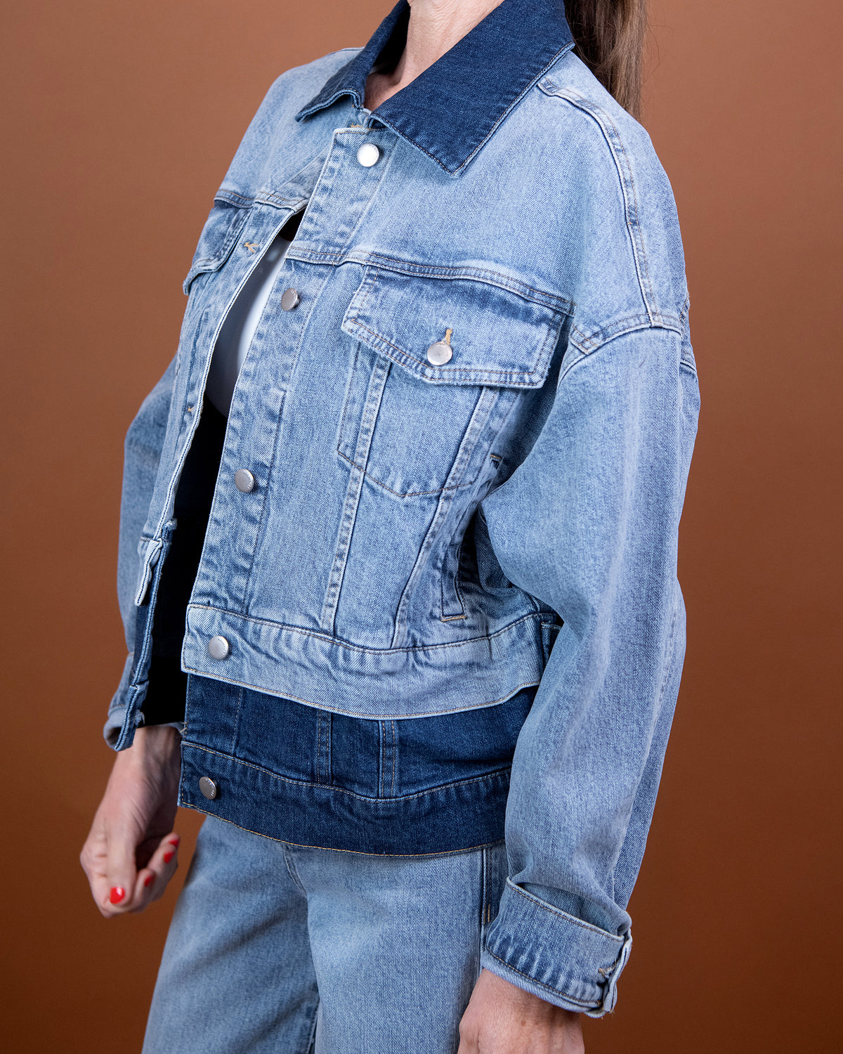 Double Denim Trucker Jacket