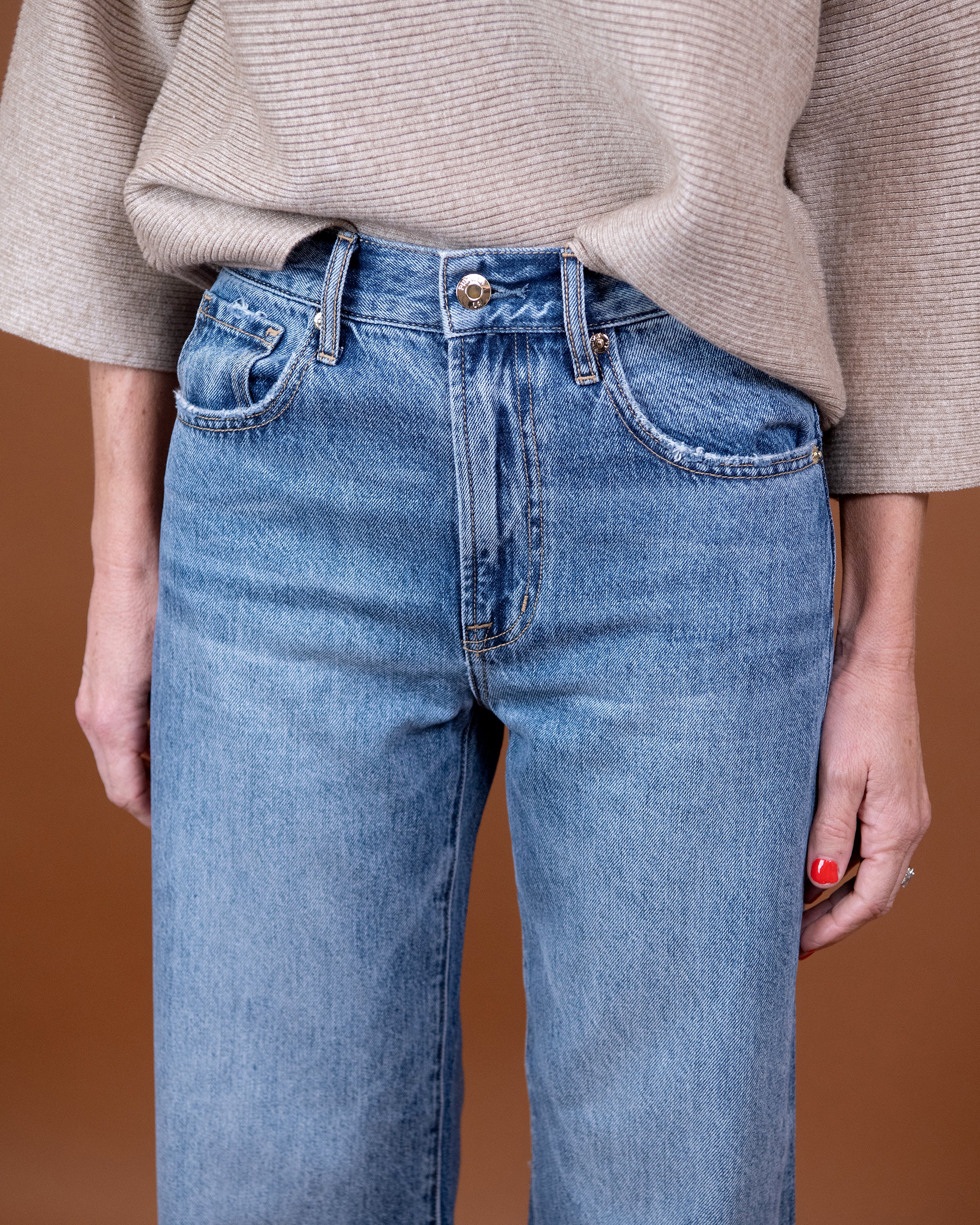 Larsen Ankle Flare Denim