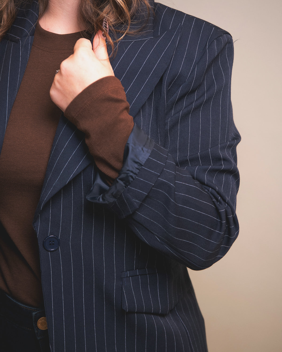 How to wear fall neutrals: brown, cream, navy and gray