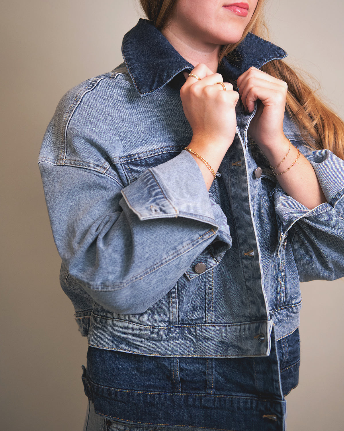 Double Denim Trucker Jacket