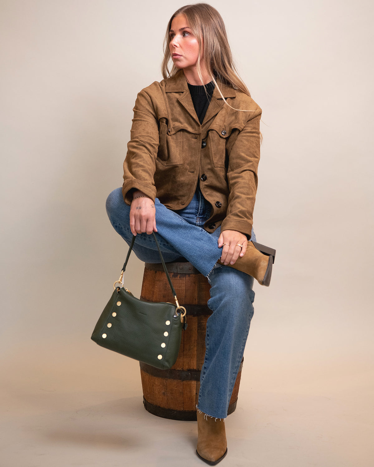 Henry Faux Suede Jacket