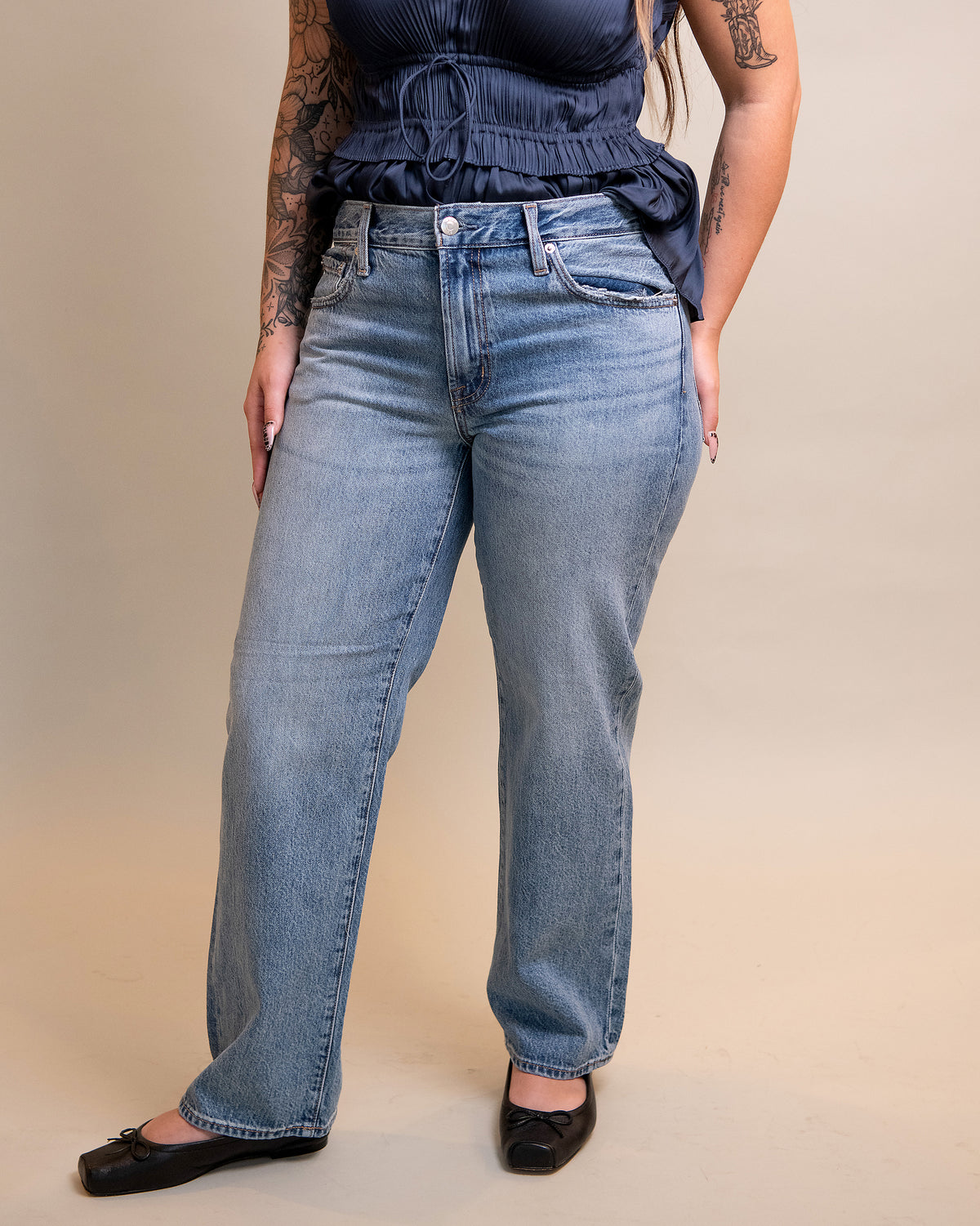 Issa Ankle Straight Denim