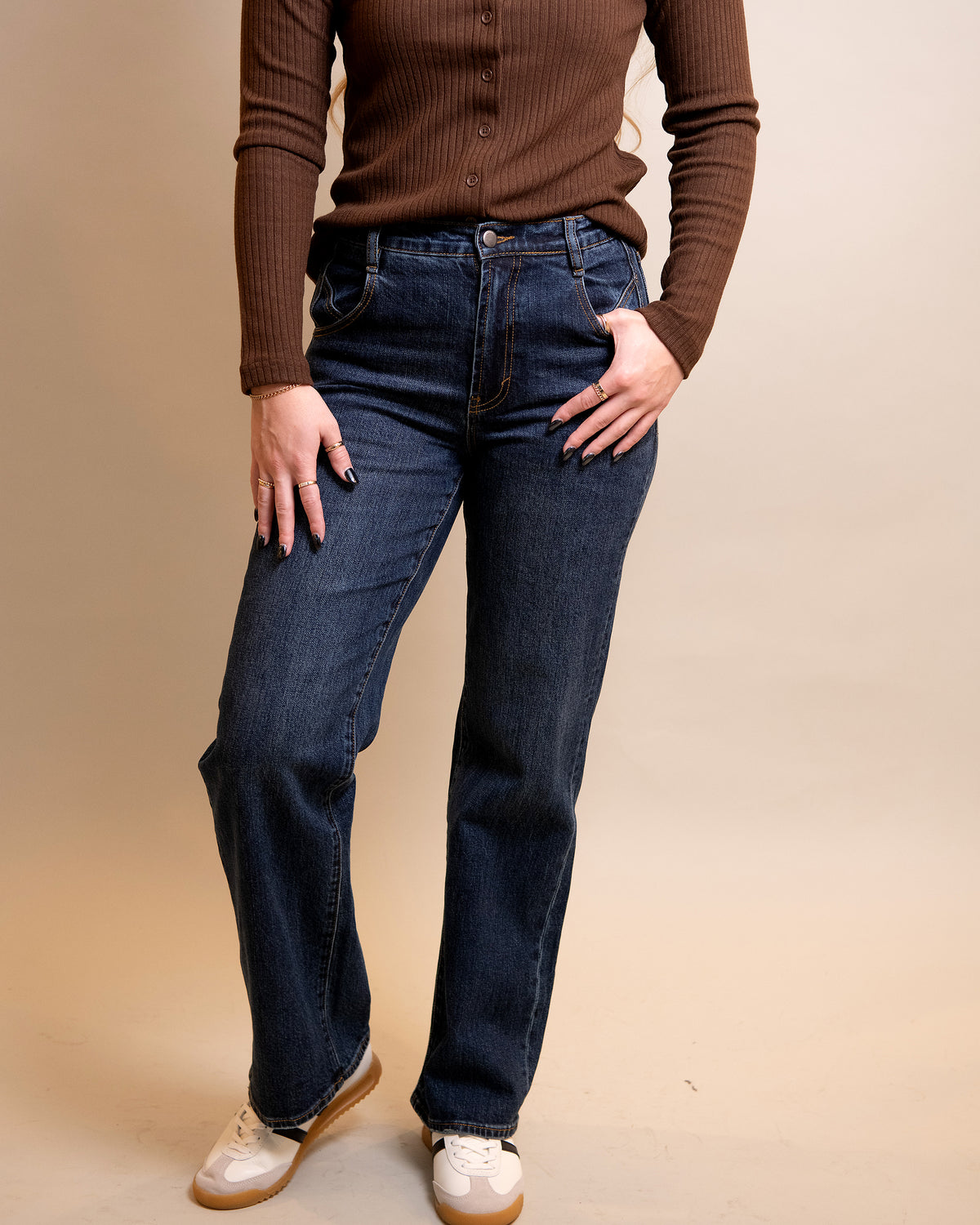 Blaine High Rise Straight Leg