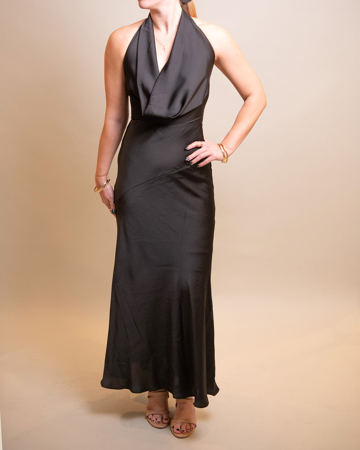 Emmeline Satin Dress