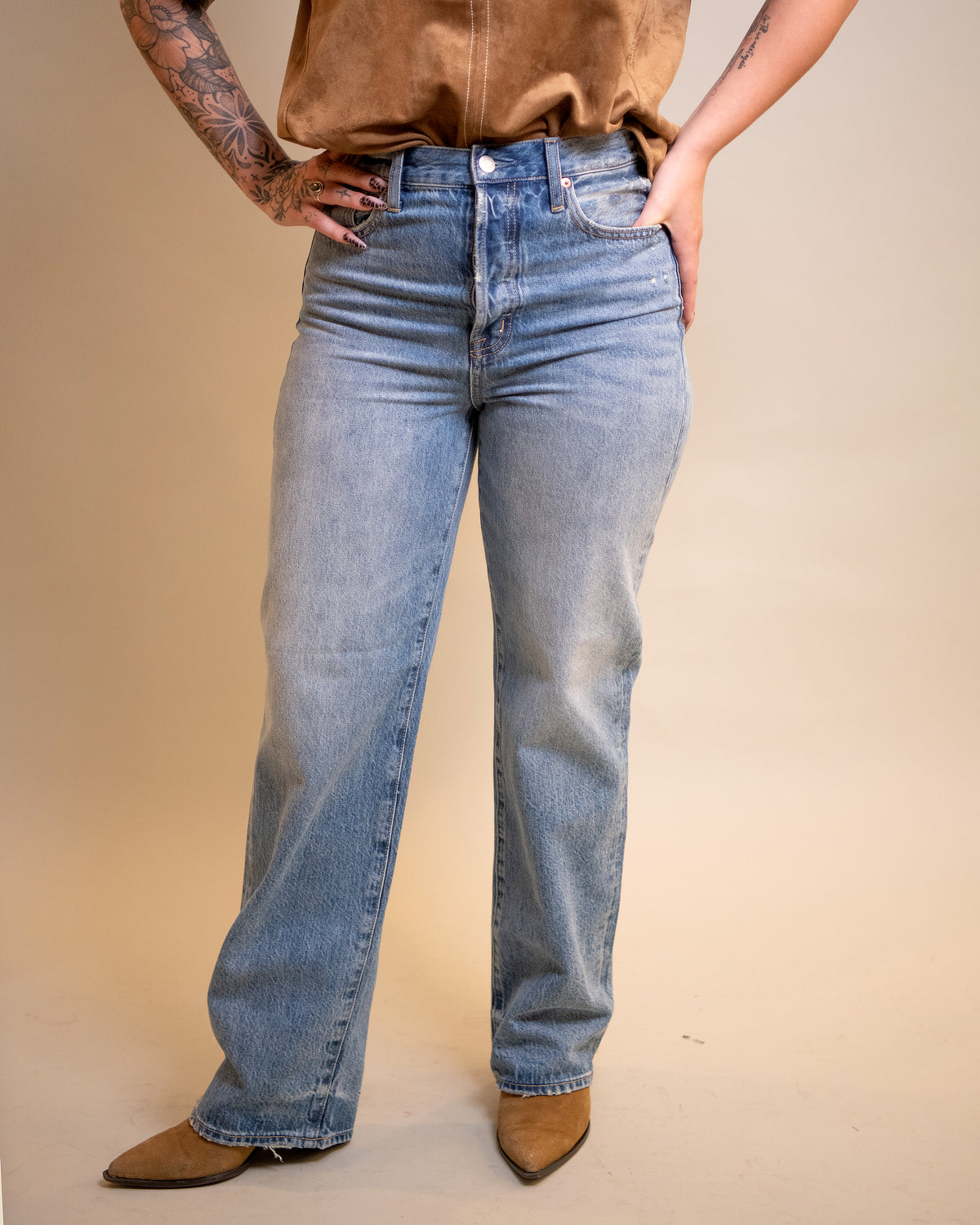 Cassie Straight Leg Denim
