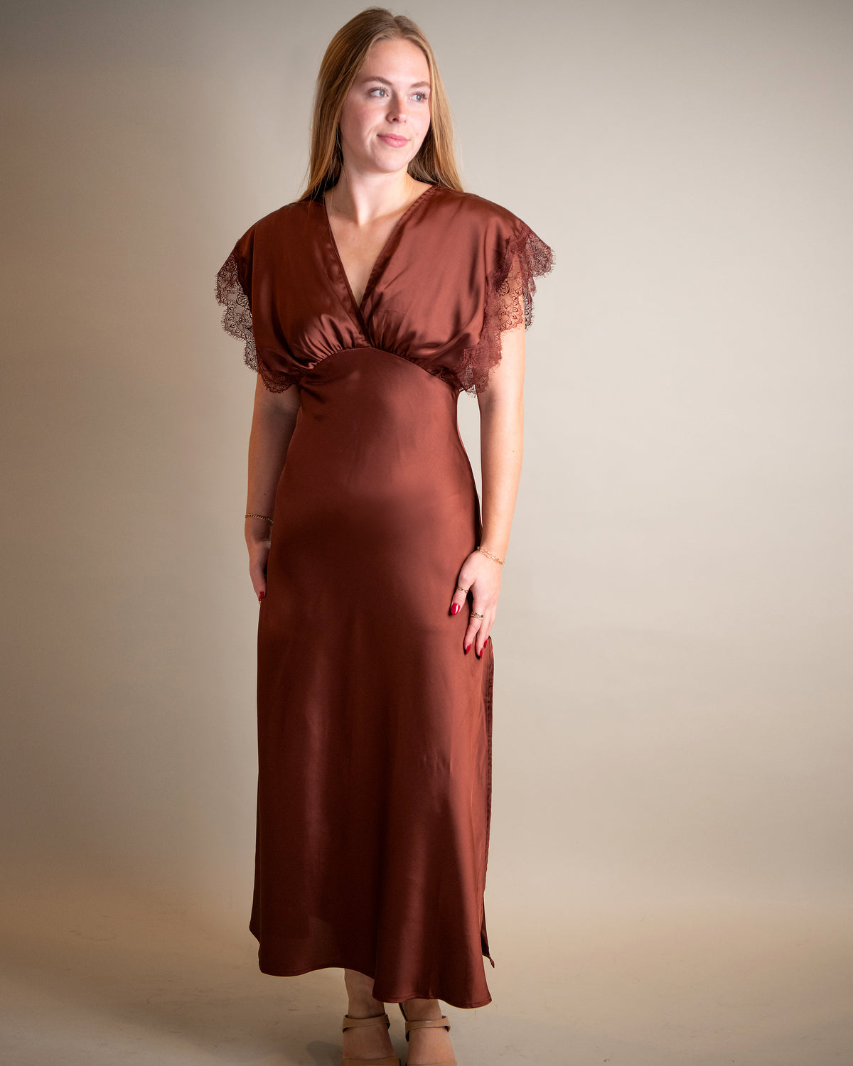 Drew Satin Dress