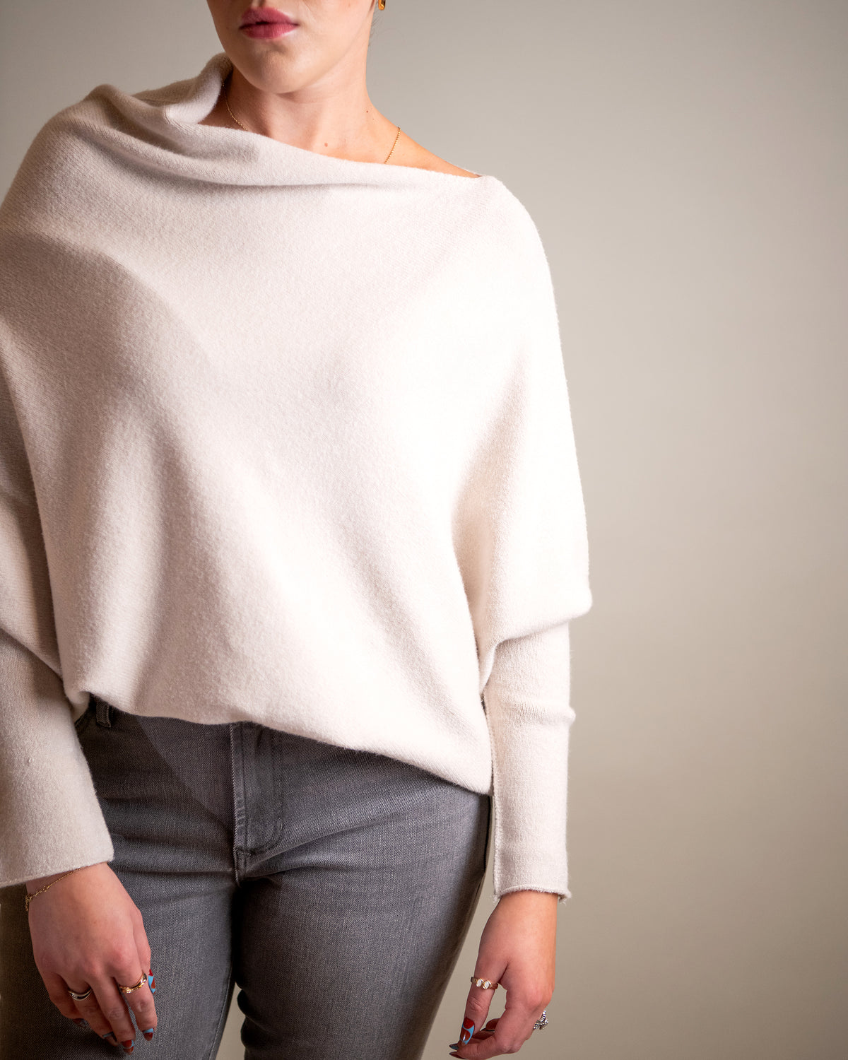 Marcie Asymmetrical Sweater