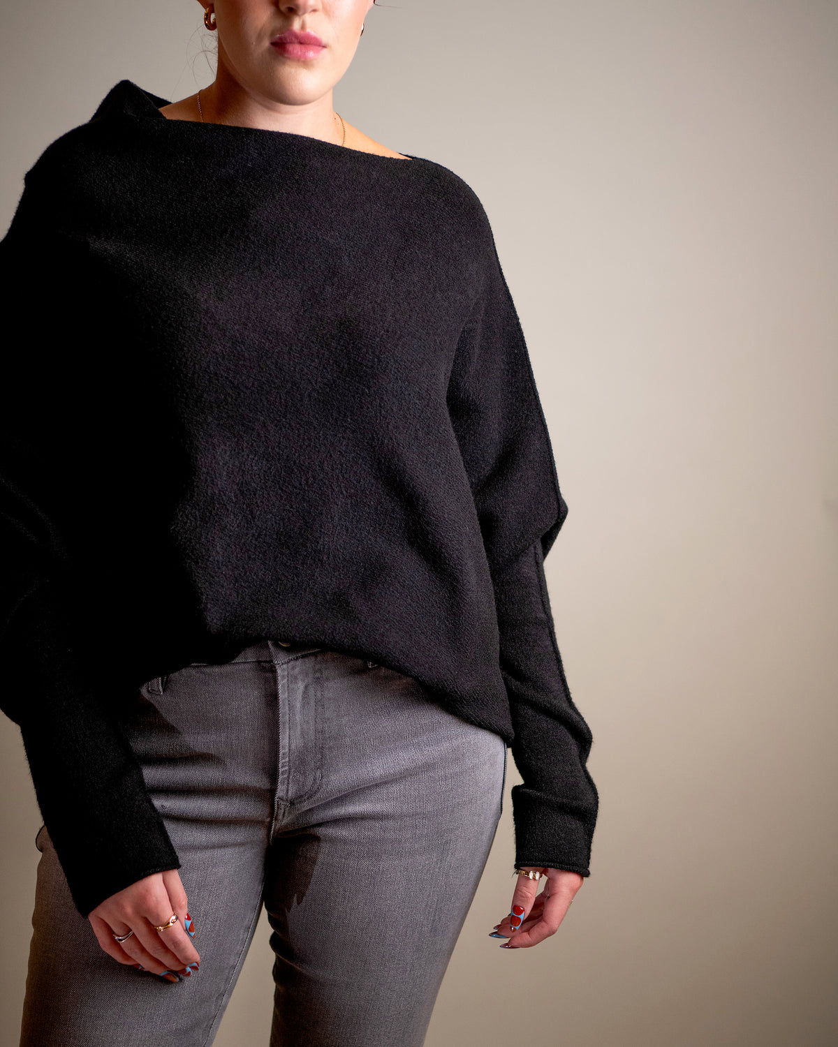 Marcie Asymmetrical Sweater