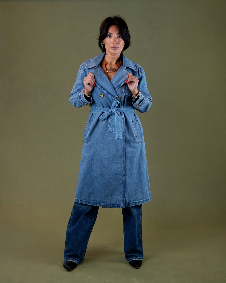 Banks Denim Trench