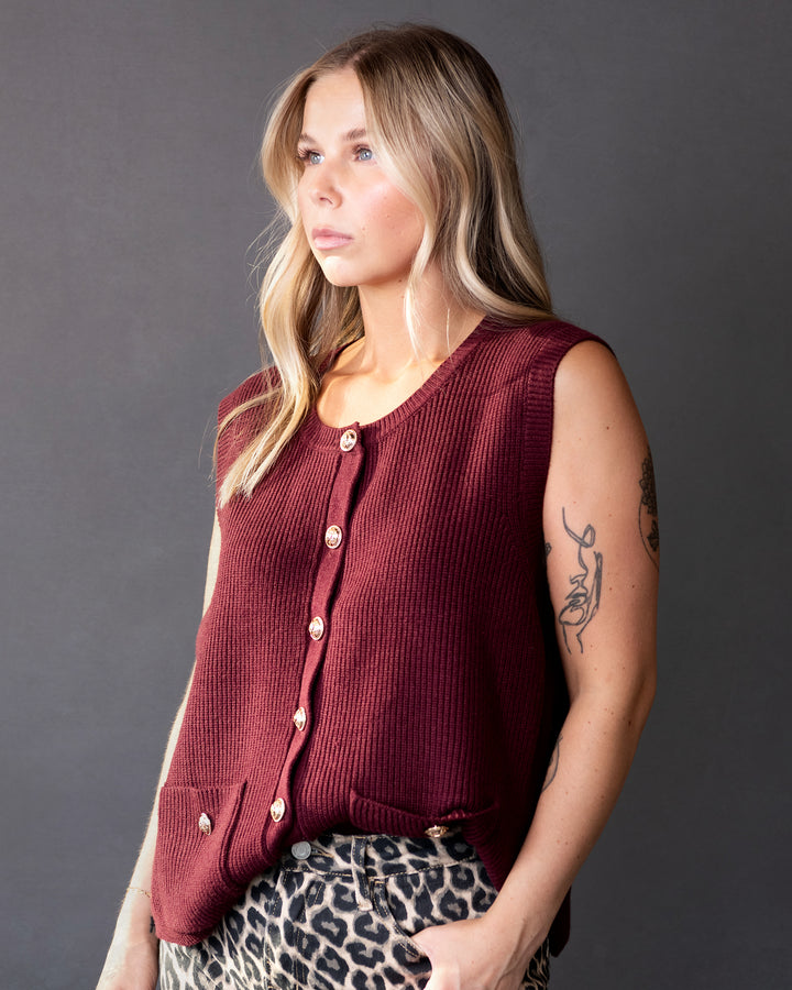Aliya Sweater Vest
