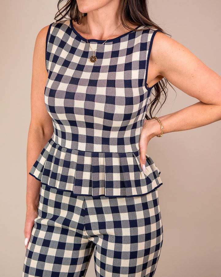 Clara Peplum Top