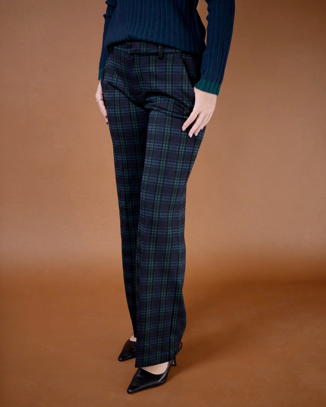 Kelsey Plaid Wide Leg