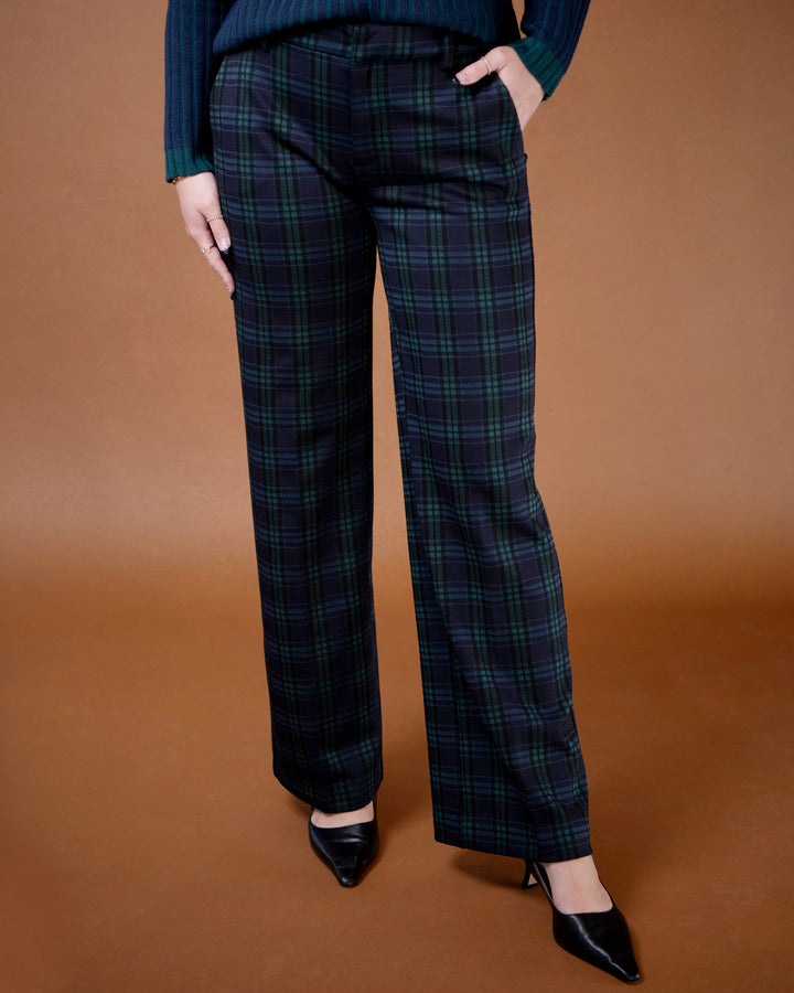 Kelsey Plaid Wide Leg