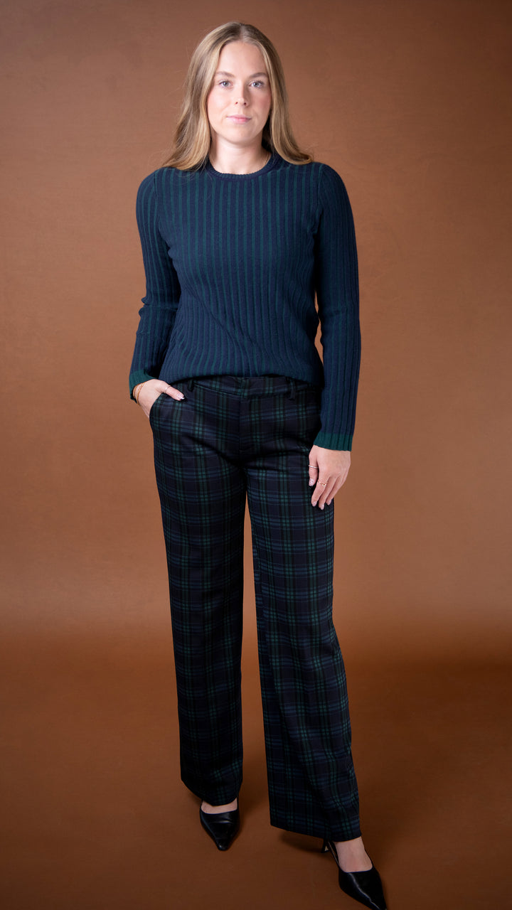 Kelsey Plaid Wide Leg