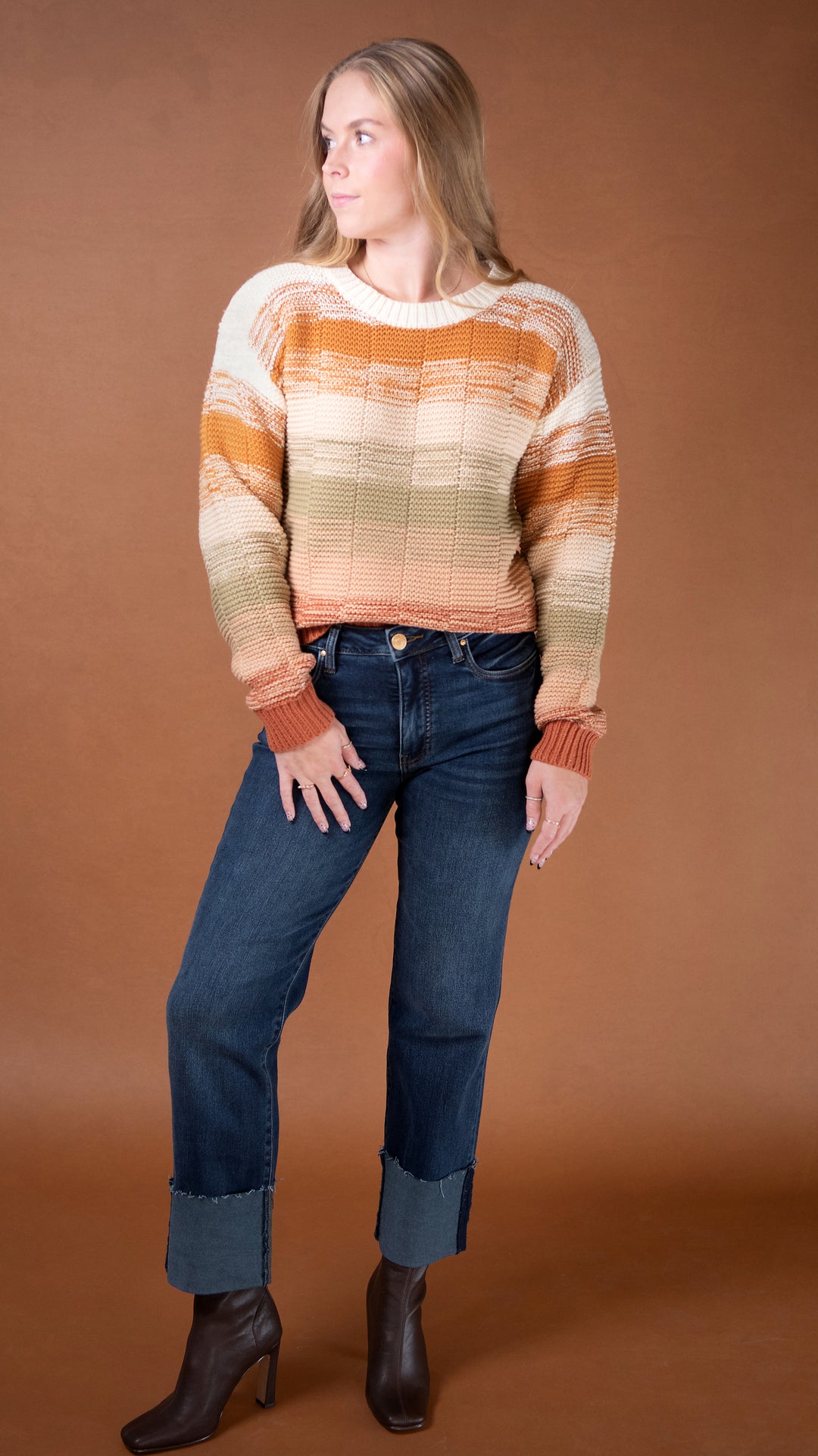 Jaycee Crochet Sweater