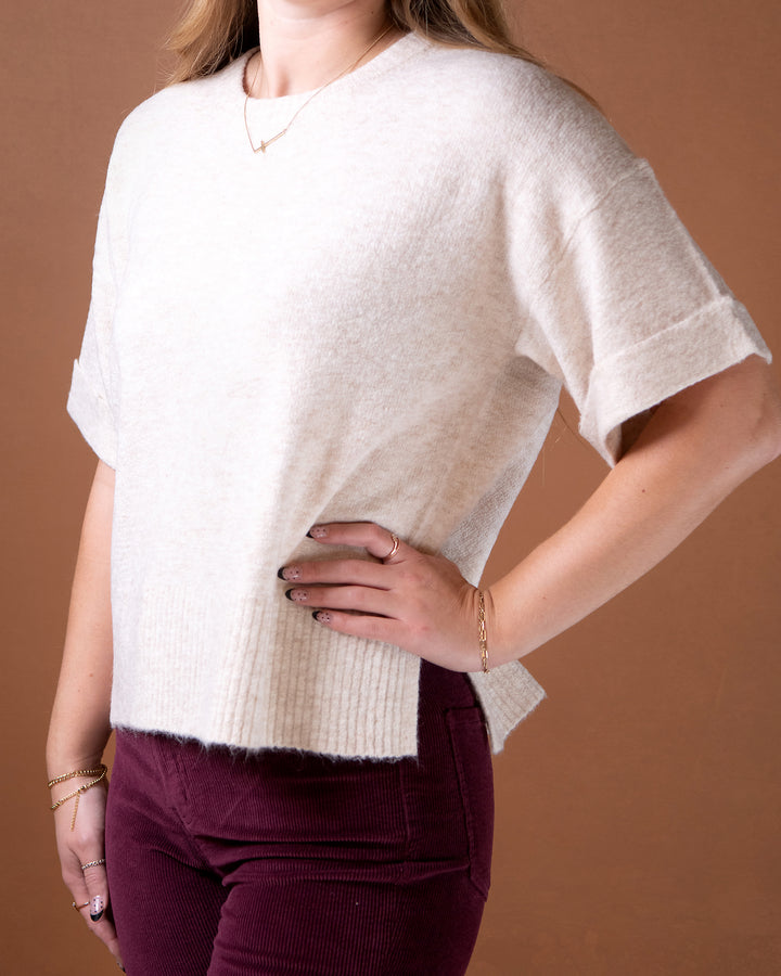 Catrina Crew Neck Top