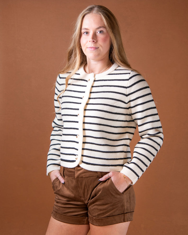 Chastain Striped Cardigan