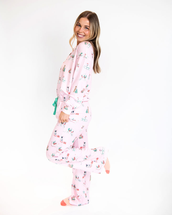 Peace & Pawlidays PJ Set