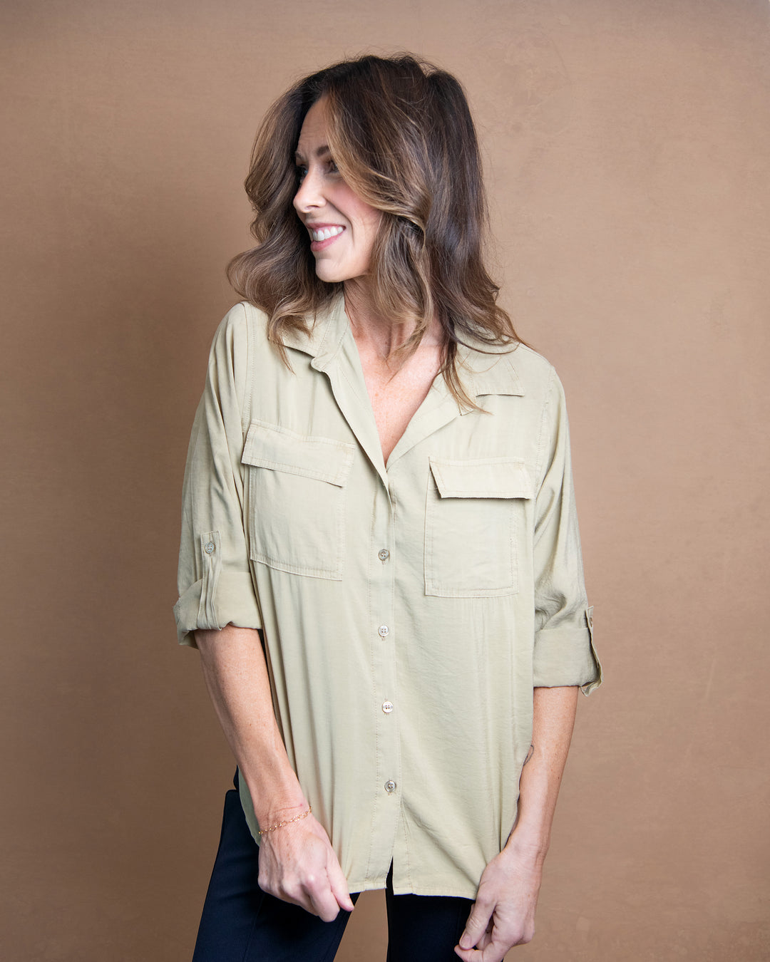 Talma Button Down