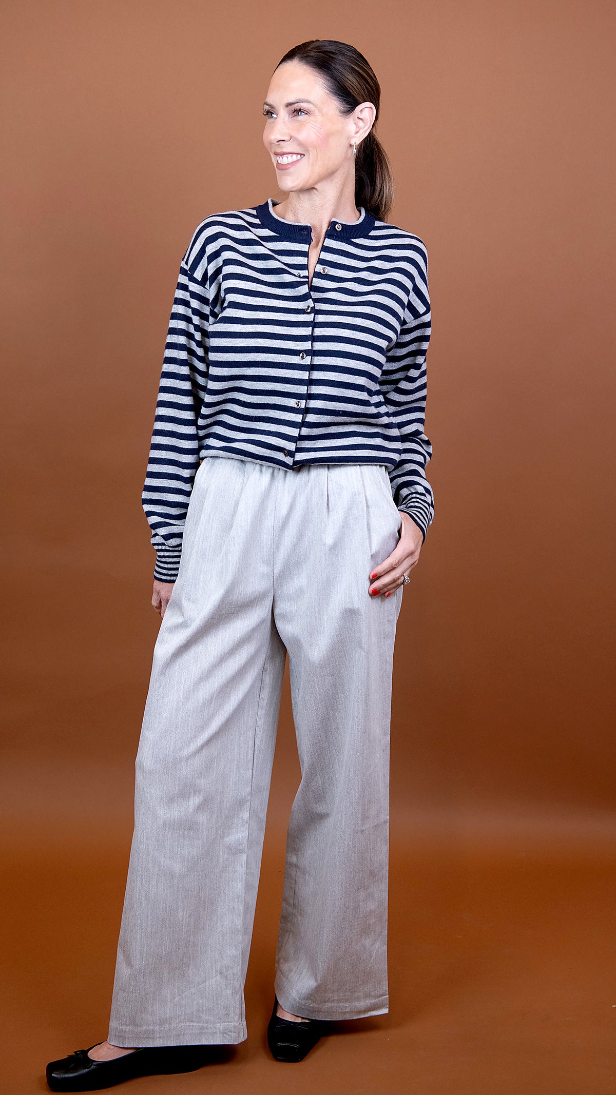 Adaline Pleated Trouser