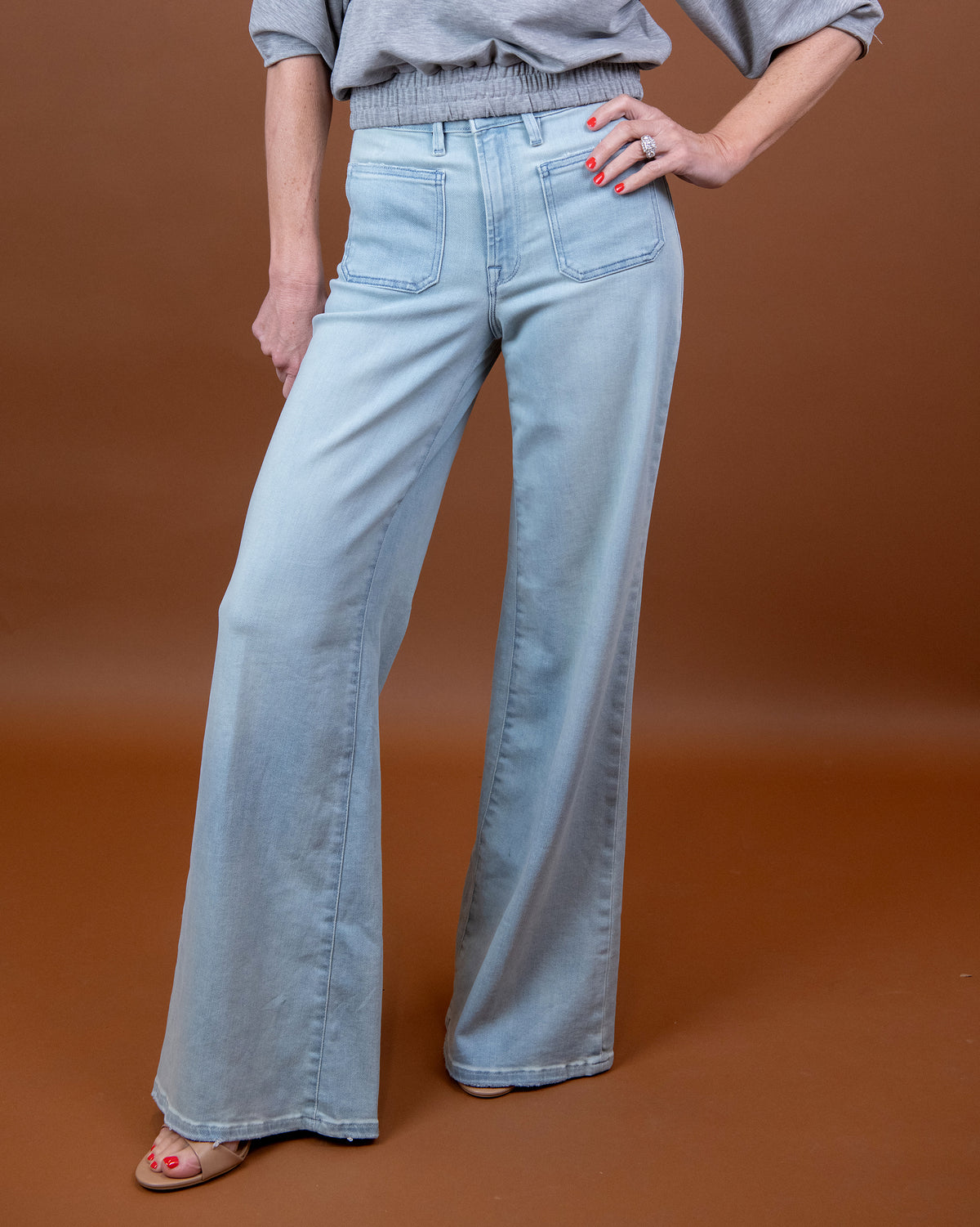Good Waist Palazzo Jean