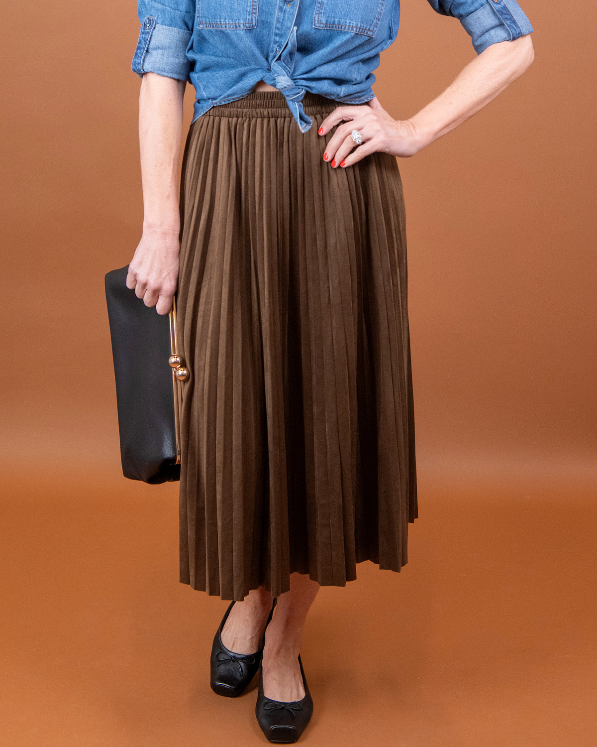 Charlotte Pleated Skirt