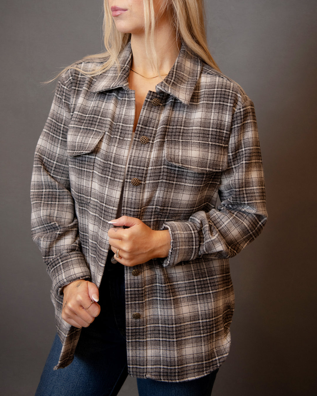 Dixie Flannel Top