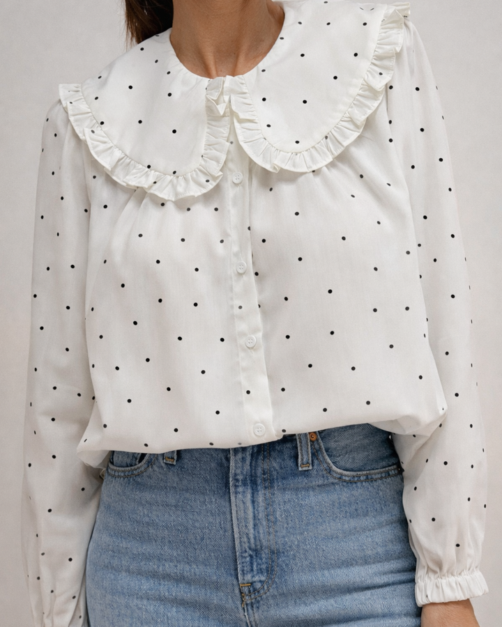 Holly Polka Dot Top