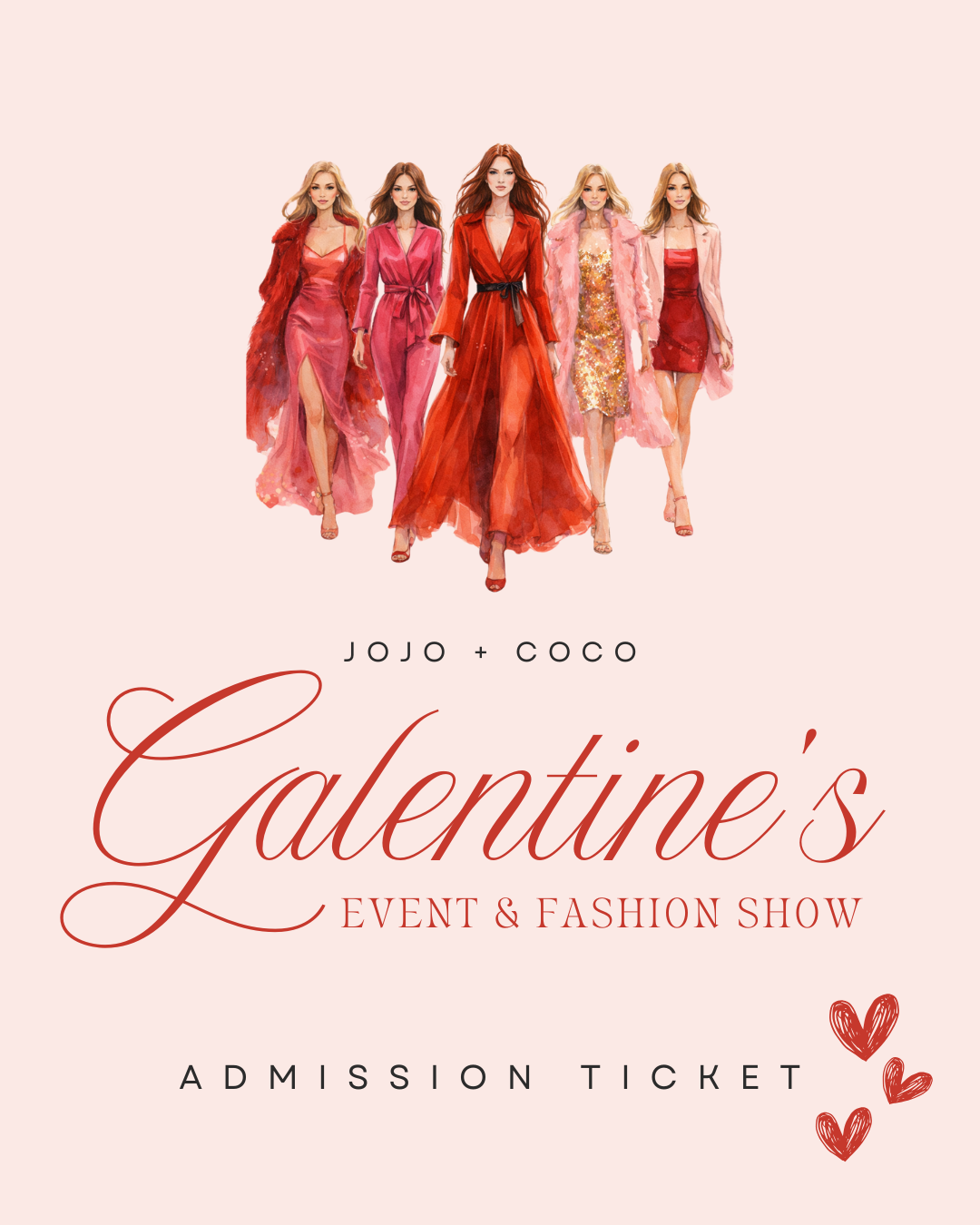 Galentine's Event & Fashion Show Ticket