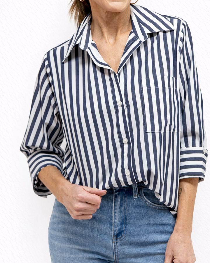 Valencia Striped Top